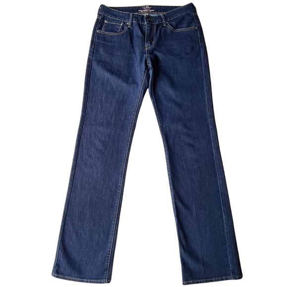 Levis W30 Demi Curve Classic Straight Leg Blue Denim Jeans - Picture 2 of 9